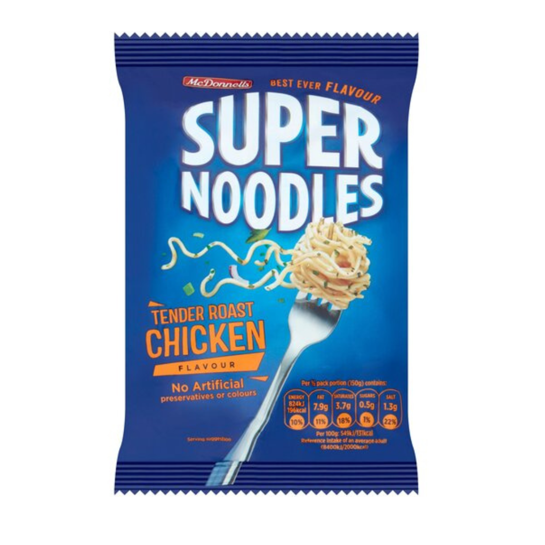 Mcdonnells super noodles pollo 100gr